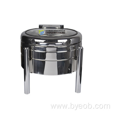 Small Round Chafing Dish with Buffet Frame Chafer